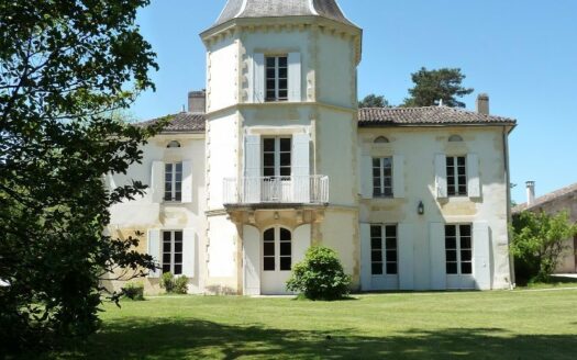 Sublime Le Duc Viollet style manor house with its vines