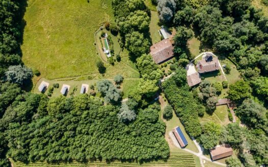 Sublime Le Duc Viollet style manor house with its vines