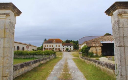 AGRICULTURAL PROPERTY, FORMER HUNTING ESTATE OF 111 HA NEAR JONZAC