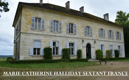 MAGNIFICENT CHATEAU ENCLOSED IN A PARADISE OF BOXWOOD CYPRESS HORMS AND ROSE BUSHES