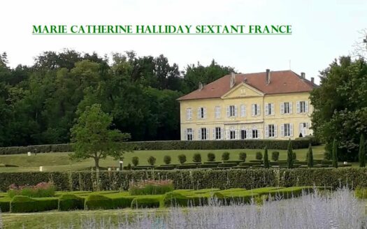 MAGNIFICENT CHATEAU ENCLOSED IN A PARADISE OF BOXWOOD CYPRESS HORMS AND ROSE BUSHES